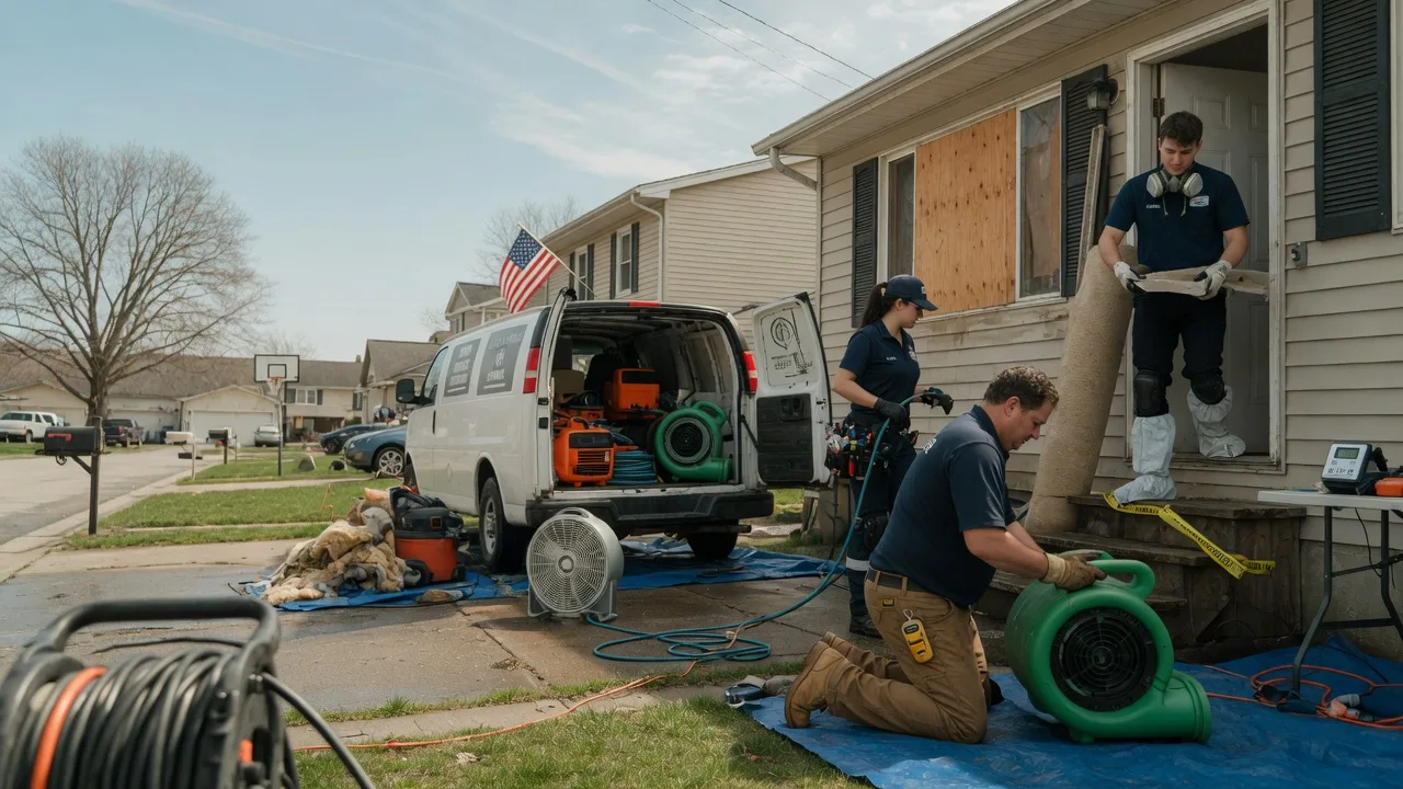 Water Damage Restoration in Center Valley, PA near me